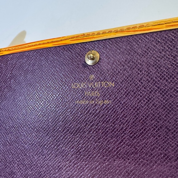 Louis Vuitton Epi long wallet (vintage) 1993 - Picture 3 of 15